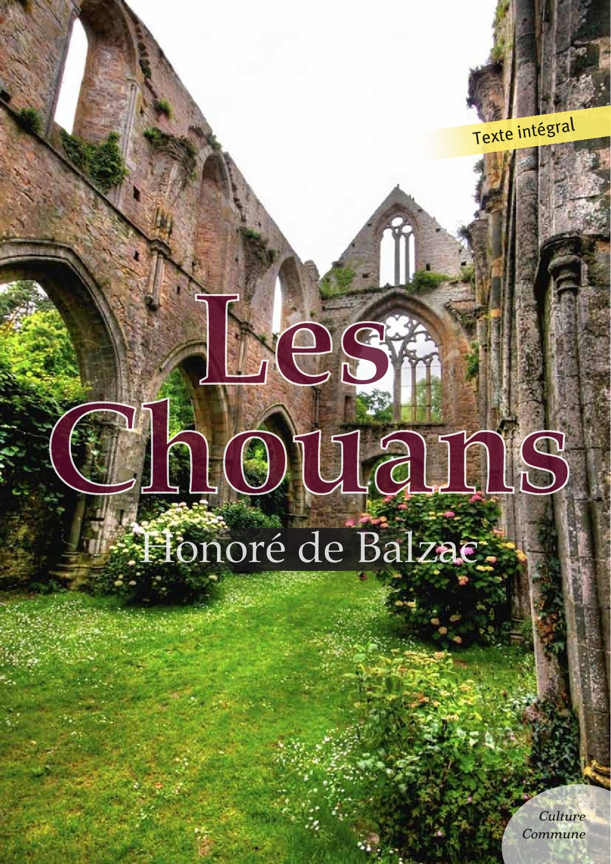 ebook cover of Les Chouans, by Honoré de Balzac