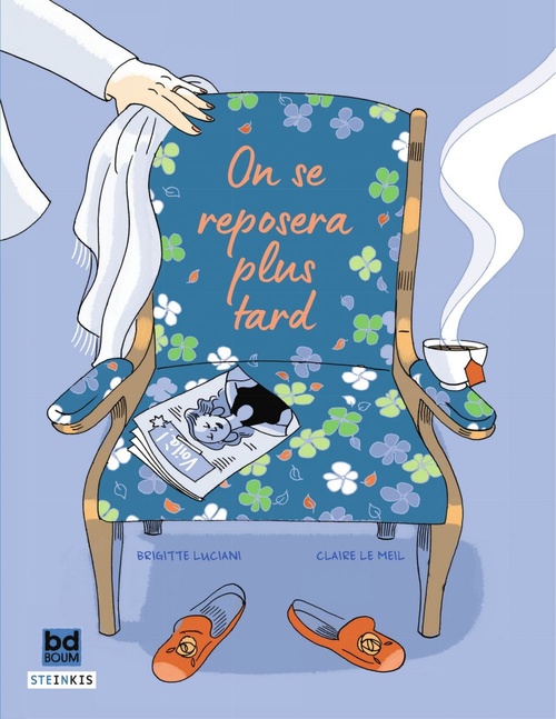 ebook cover of On se reposera plus tard, by Claire Le meil, Brigitte Luciani