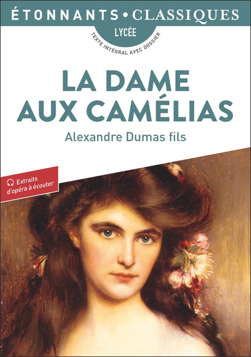 Couverture ebook de La Dame aux Camélias, de Alexandre Dumas