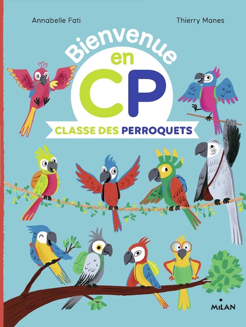ebook cover of Classe des Perroquets, by Annabelle Fati, Catherine Gueguen