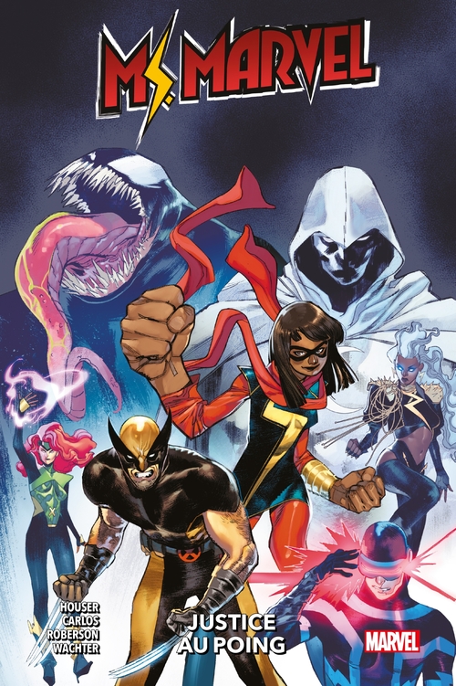 ebook cover of Ms. Marvel : Justice au poing, by Jody Houser