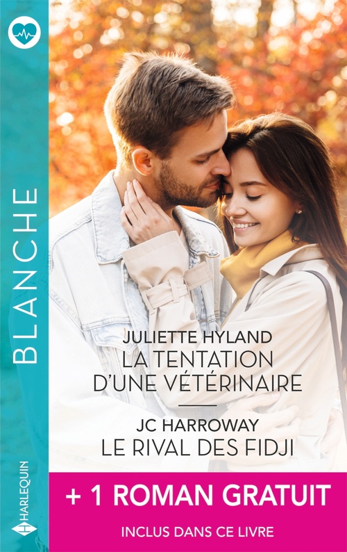 Couverture ebook de La tentation d'une vétérinaire - Le rival des Fidji + 1 titre gratuit, de Juliette Hyland, J. c. Harroway, Robin Gianna