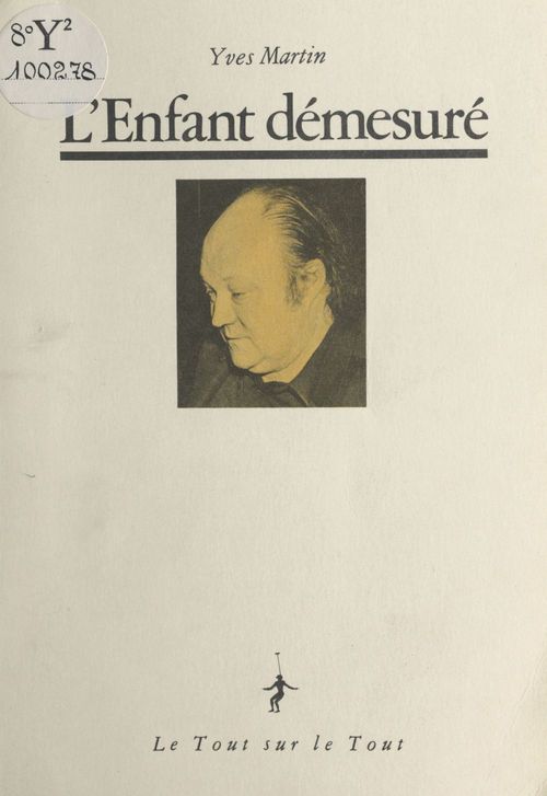 ebook cover of L'enfant démesuré, by Yves Martin