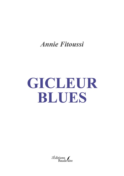 ebook cover of Gicleur Blues, by Annie Fitoussi