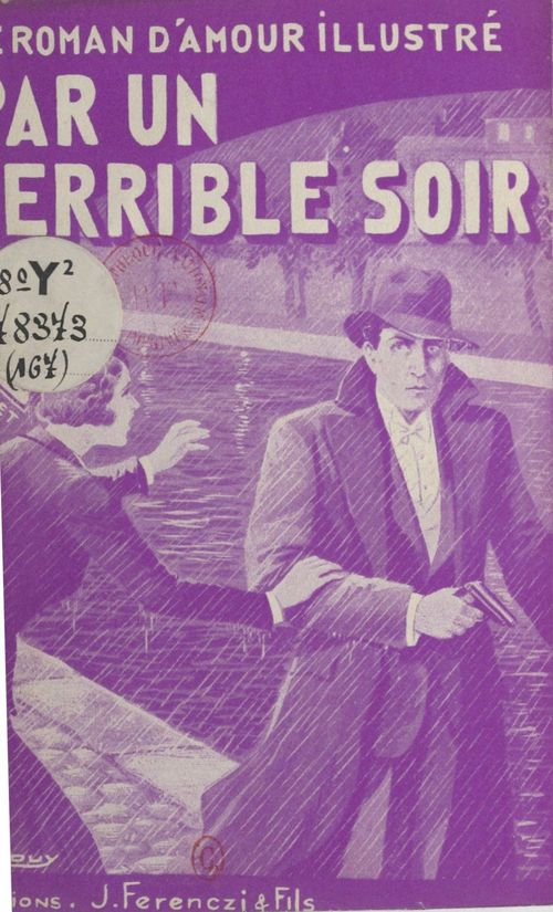 Couverture ebook de Par un terrible soir, de Willie Cobb