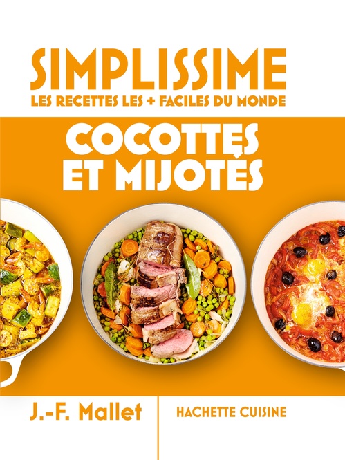 Couverture ebook de Mini Simplissime - cocottes & mijotés, de Jean-François Mallet
