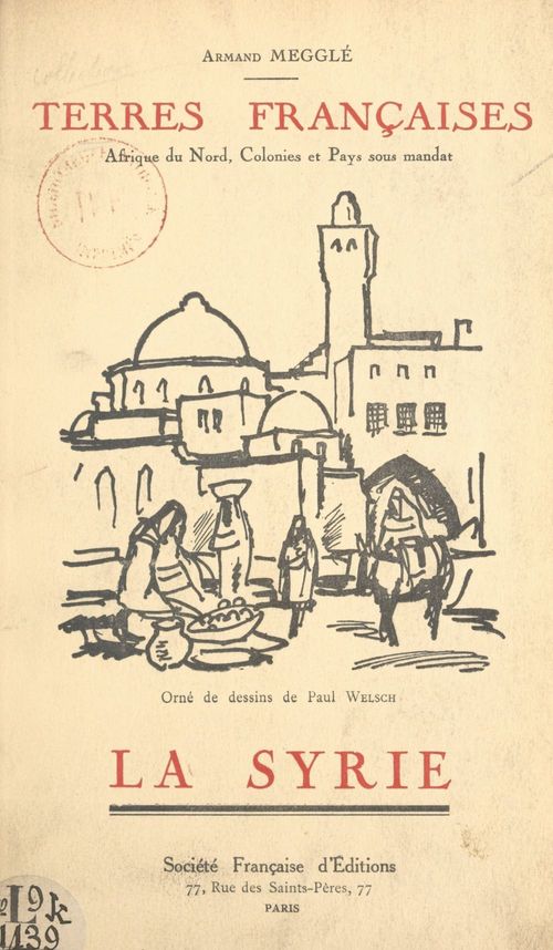 ebook cover of La Syrie, by Armand Meggle