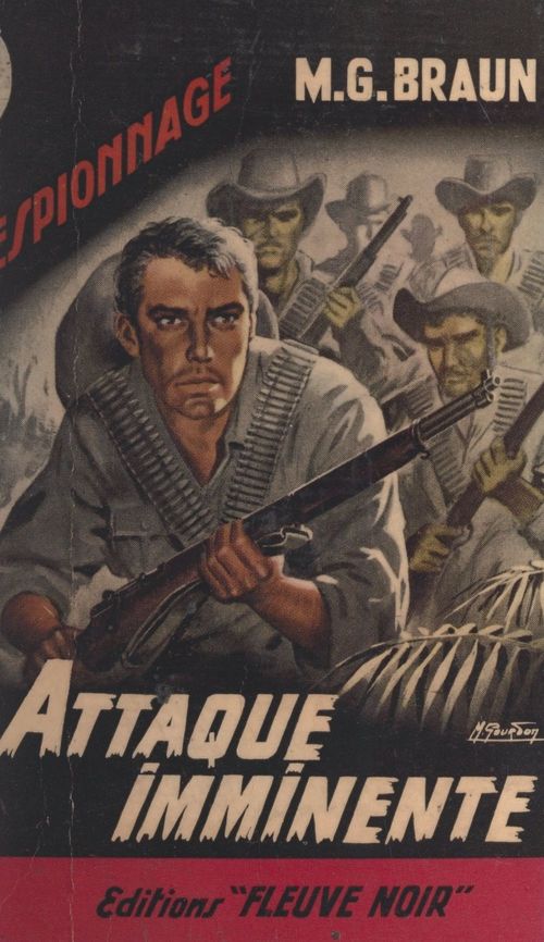 Couverture ebook de Attaque imminente, de M.-G. Braun
