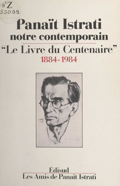 Couverture ebook de Panaït Istrati, notre contemporain, de Association Des Amis De Panait Istrati