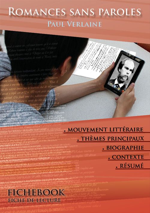ebook cover of Fiche de lecture Romances sans paroles - Résumé détaillé et analyse littéraire de référence, by Paul Verlaine