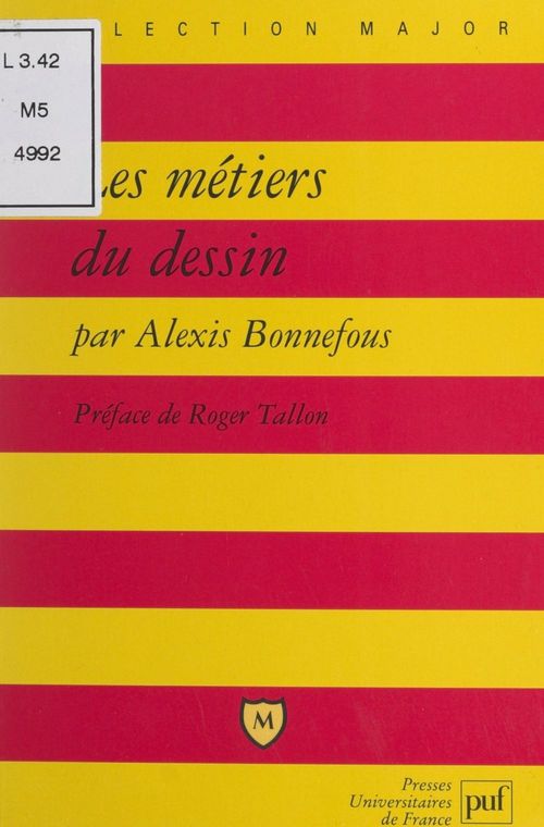 ebook cover of Les métiers du dessin, by Alexis Bonnefous