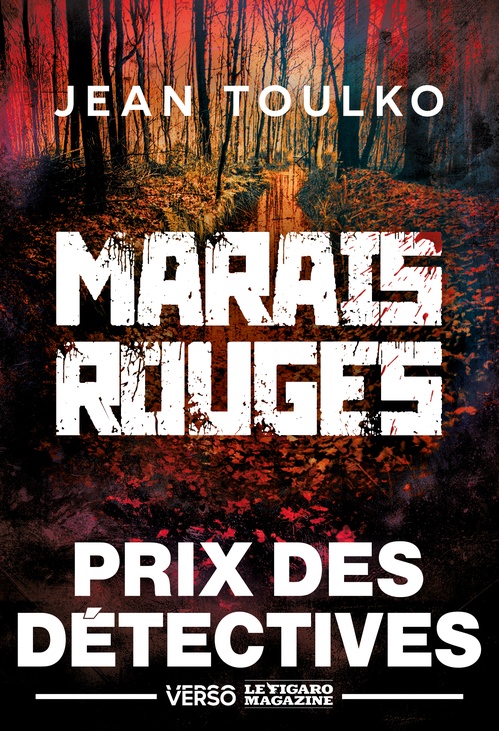 Couverture ebook de Marais rouges : Prix des Détectives 2025, de Toulko Jean, Jean Toulko