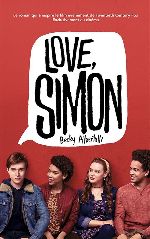 ebook cover of Love Simon - tie-in (Moi, Simon, 16 ans, Homo Sapiens), by Becky Albertalli