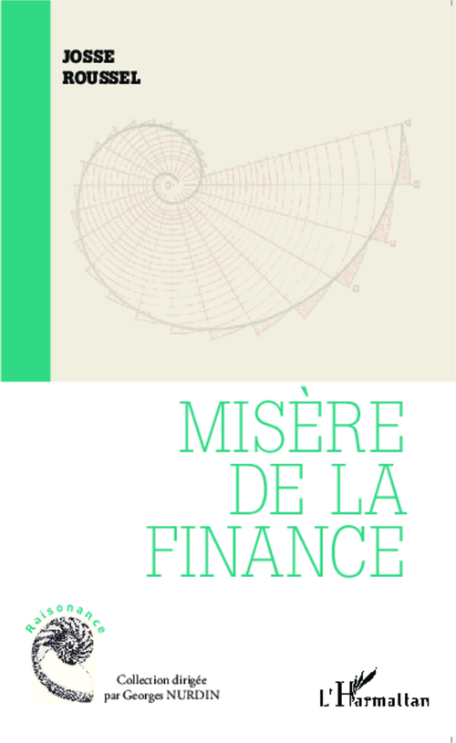 ebook cover of Misère de la finance, by Josse Roussel