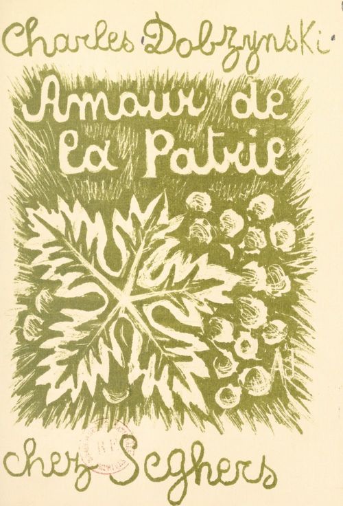 Couverture ebook de Amour de la patrie, de Charles Dobzynski, Charles Marse