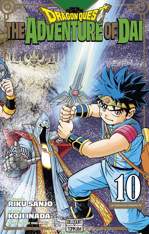 Couverture ebook de Dragon Quest - The Adventure of Daï T10, de Riku Sanjo