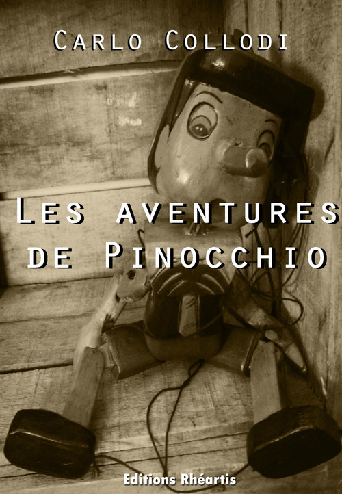 ebook cover of Les aventures de Pinocchio, by Carlo Collodi