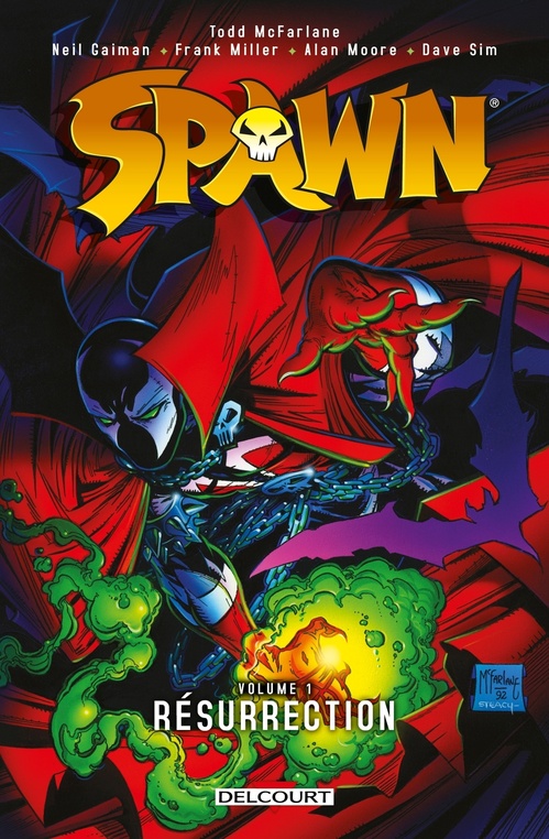 ebook cover of Spawn T01 - Résurrection, by Todd McFarlane