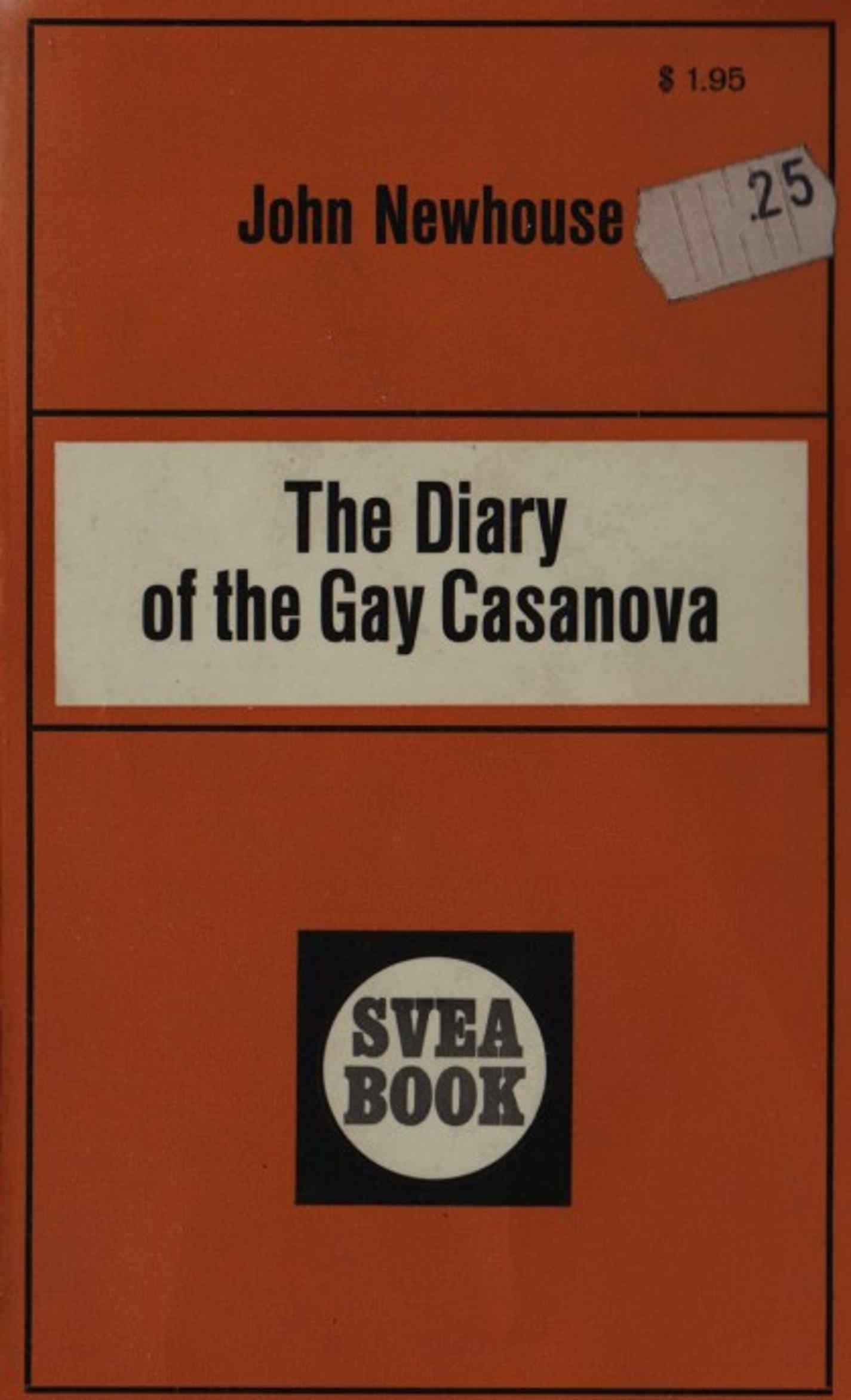 ebook cover of The Diary of the Gay Casanova, by John Newhouse