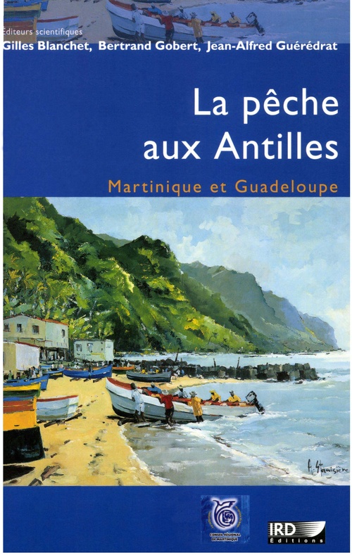 Couverture ebook de La pêche aux Antilles, de Blanchet/Gobert