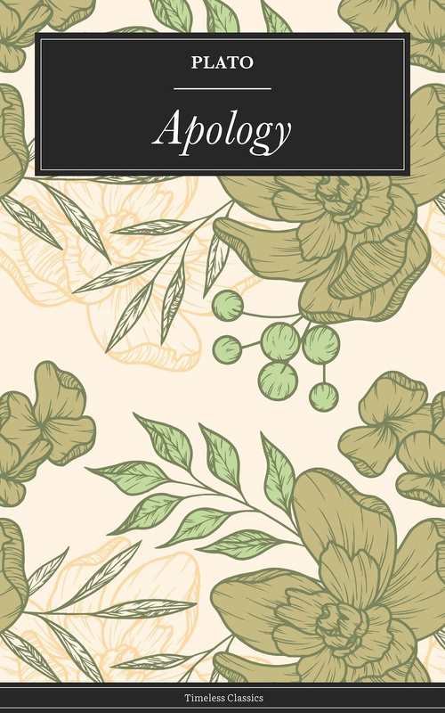 ebook cover of Apology, by Plato Plato