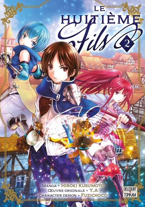 Couverture ebook de Le Huitième fils T02, de Y.A