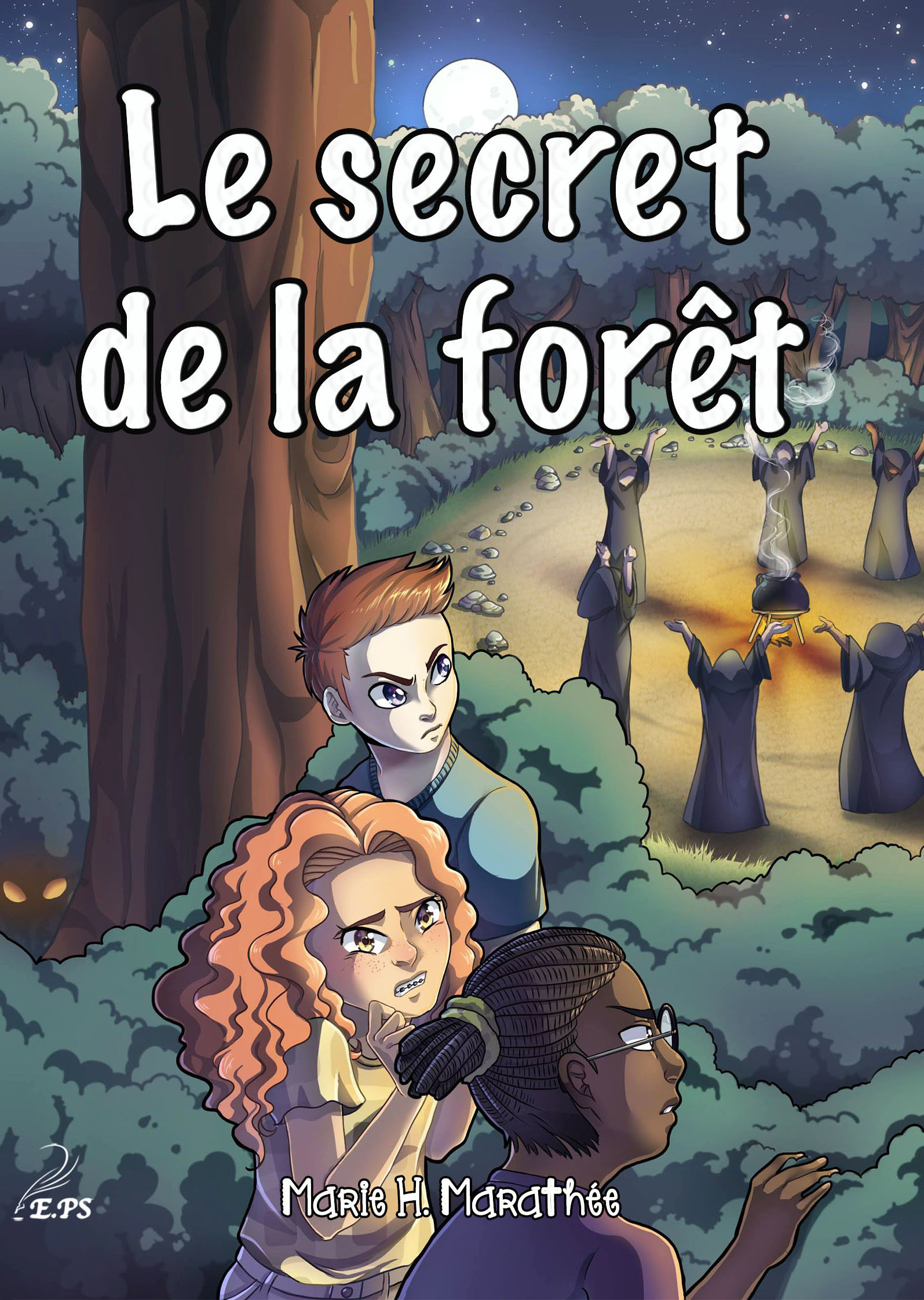 Couverture ebook de Le secret de la forêt, de Marie H. Marathée, Mégane Cuvelier