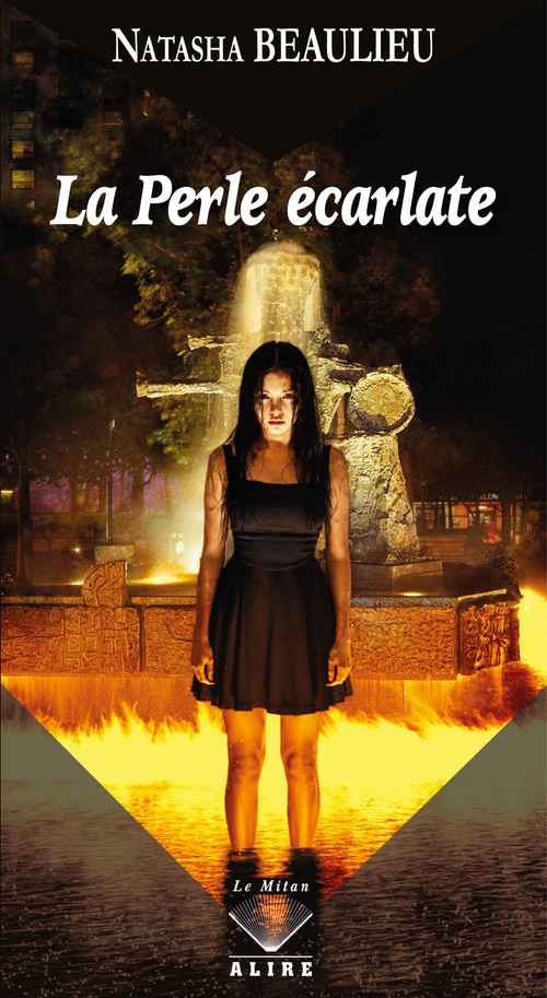 ebook cover of Perle écarlate (La), by Natasha Beaulieu