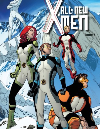 ebook cover of All-New X-Men (2013) T05, by Brian Michael Bendis, Mahmud Asrar, Brandon Peterson