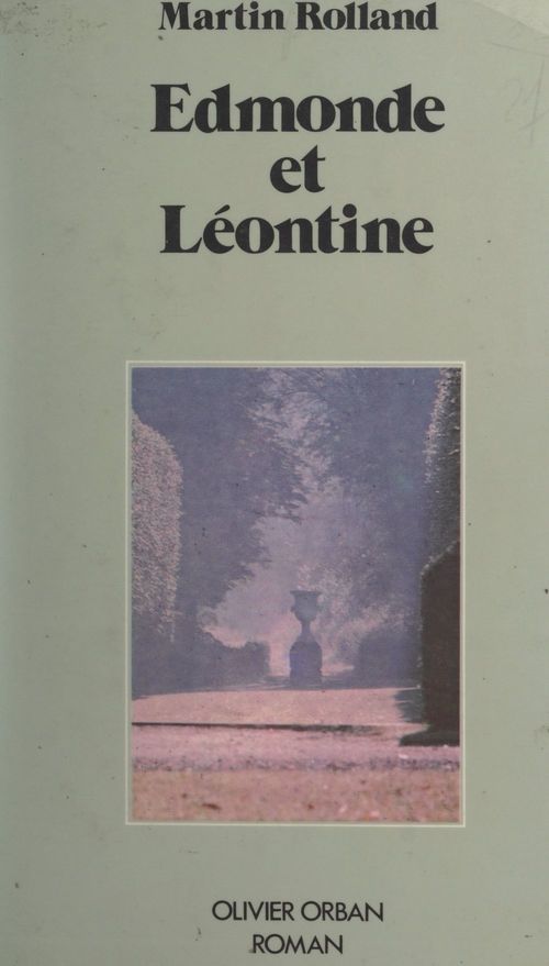 Couverture ebook de Edmonde et Léontine, de Martin Rolland