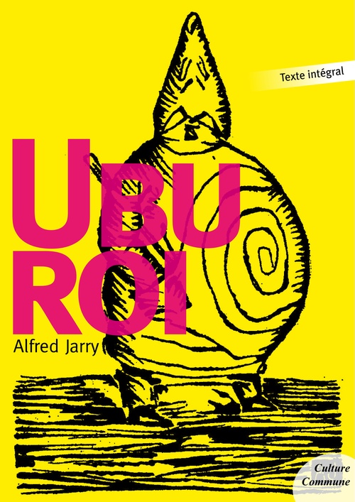 ebook cover of Ubu Roi, by Alfred Jarry