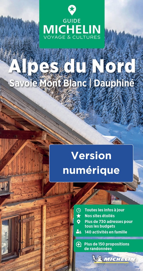 ebook cover of Guide Vert Alpes du Nord, Savoie, Dauphine, by Collectif Michelin