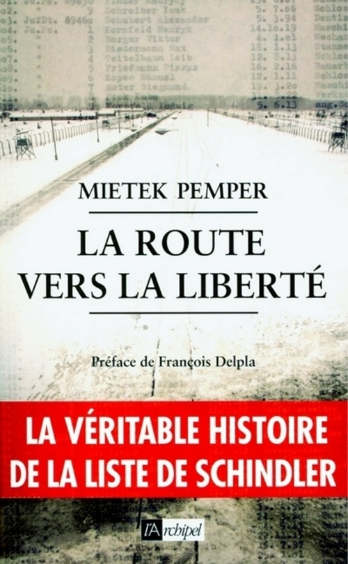 Couverture ebook de La route vers la liberté, de Mietek Pemper
