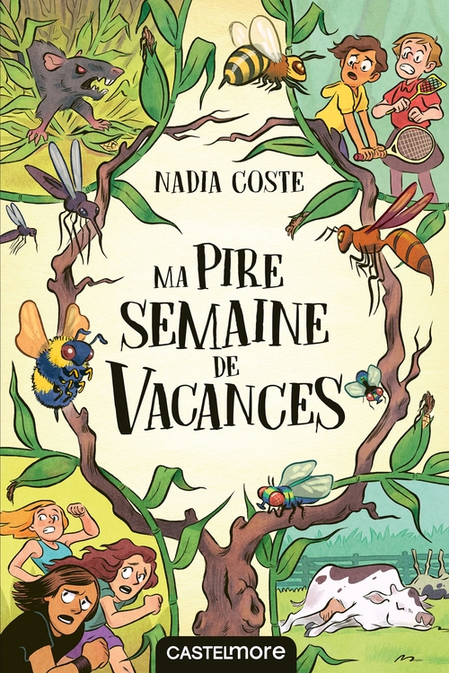 ebook cover of Ma pire semaine de vacances, by Nadia Coste