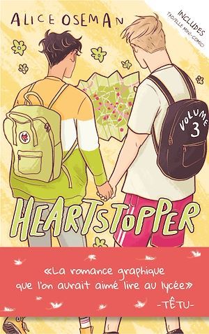 Couverture ebook de Heartstopper - Tome 3, de Alice Oseman