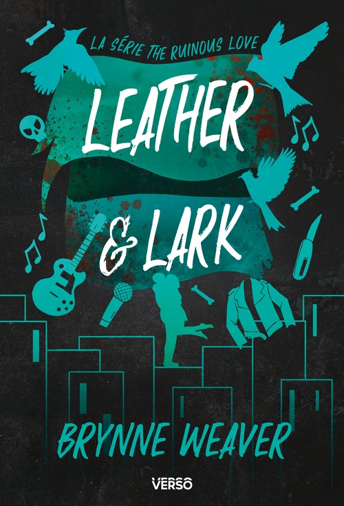 Couverture ebook de Leather & Lark, de Brynne Weaver