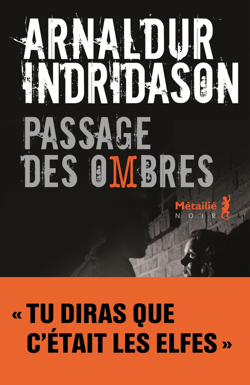 ebook cover of Passage des Ombres, by Arnaldur Indridason