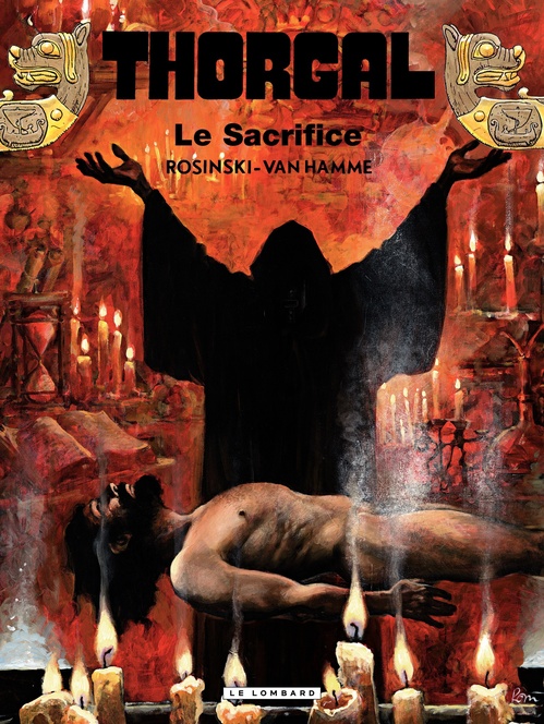Couverture ebook de Thorgal - Tome 29 - Le Sacrifice, de Jean Van Hamme, Grzegorz Rosinski