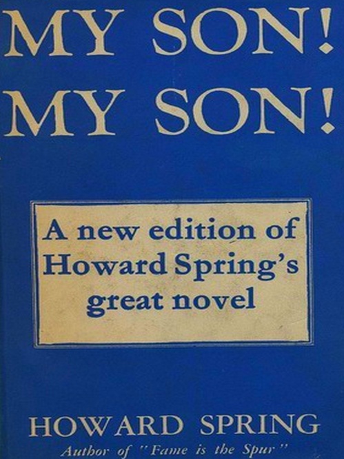 Couverture ebook de My Son, My Son!, de Howard Spring