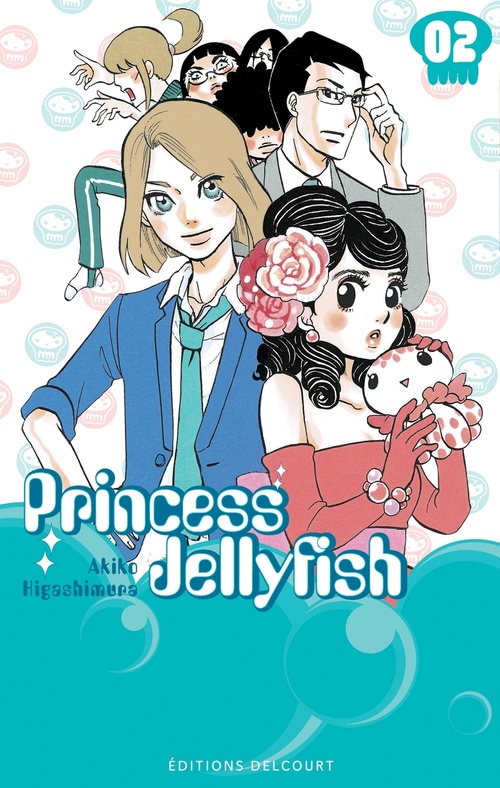 Couverture ebook de Princess Jellyfish T02, de Akiko Higashimura