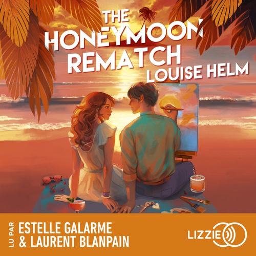audiobook cover of The Honeymoon's Rematch, by Louise Helm