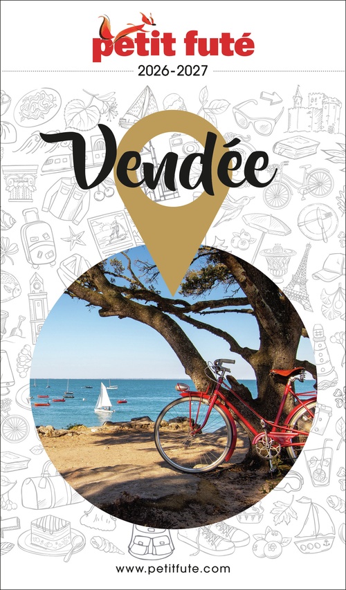 Couverture ebook de Guide Vendée 2026 Petit Futé, de Dominique Auzias, Jean-Paul Labourdette