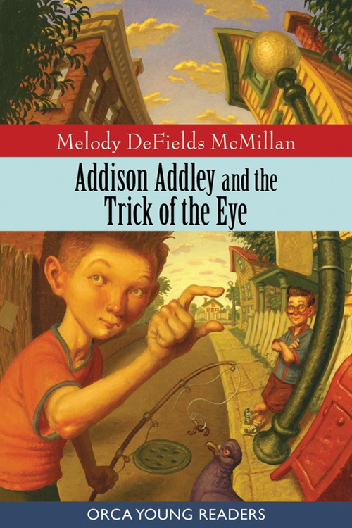 Couverture ebook de Addison Addley and the Trick of the Eye, de Melody Mcmillian