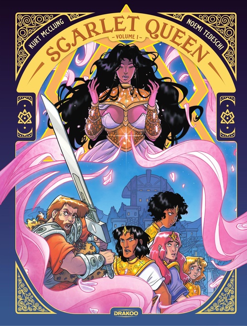 Couverture ebook de Scarlet Queen - Tome 1 - Scarlet Queen, de Kurt MCCLUNG