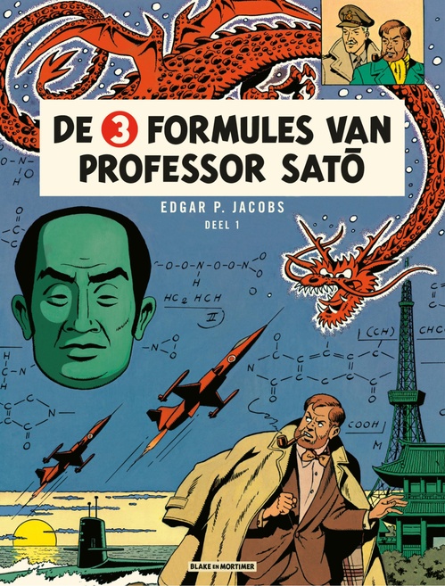 ebook cover of De 3 formules van Professor Sato deel 1, by Edgar P. Jacobs