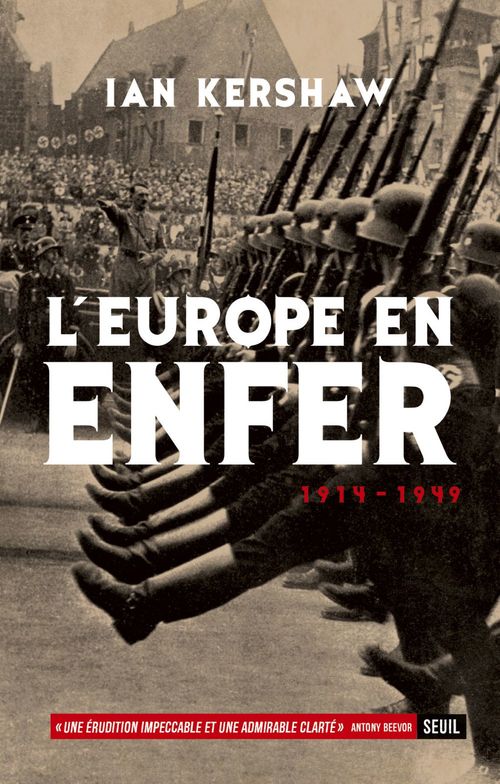 Couverture ebook de L'Europe en enfer (1914-1949), de Ian Kershaw