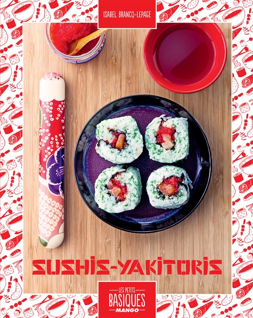 ebook cover of Sushis - Yakitoris, by Isabel Brancq-lepage