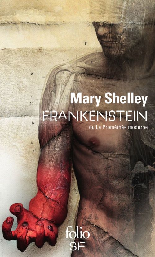 Couverture ebook de Frankenstein ou Le Prométhée moderne (nouvelle traduction), de Mary Shelley
