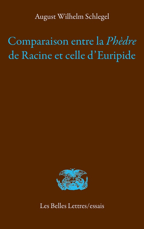 ebook cover of Comparaison entre la Phèdre de Racine et celle d´Euripide, by August Wilhelm Schlegel