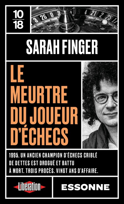 Couverture ebook de Le meurtre du joueur d'échecs, de Sarah Finger